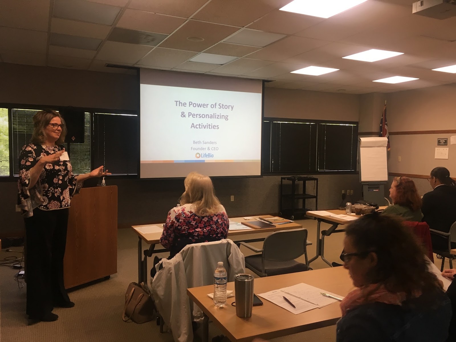 LeadingAge Ohio invited me to speak with activity professionals