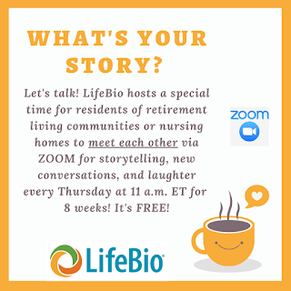 What's Your Story? Let's Talk Thursdays at 11 a.m.